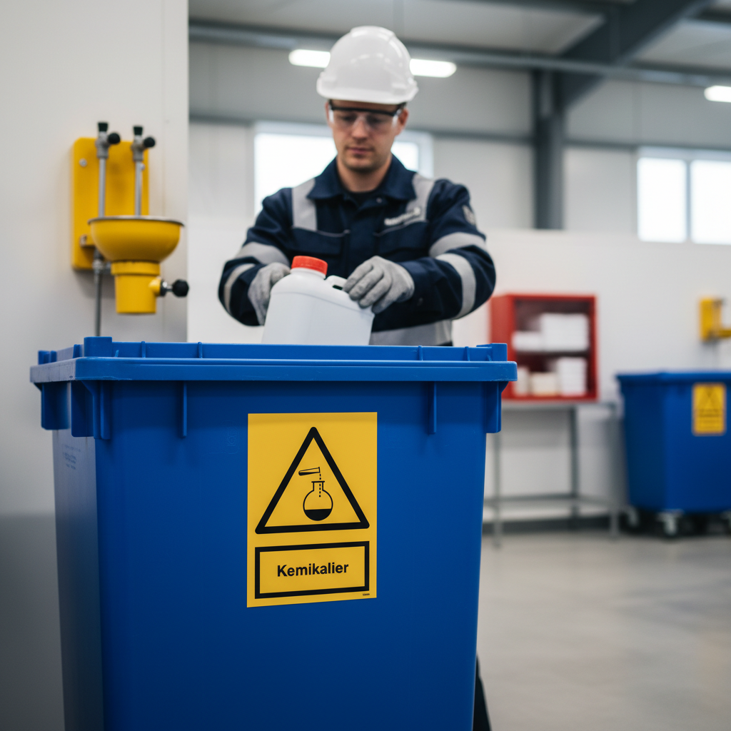 Kemikalier skilt - Billede 2