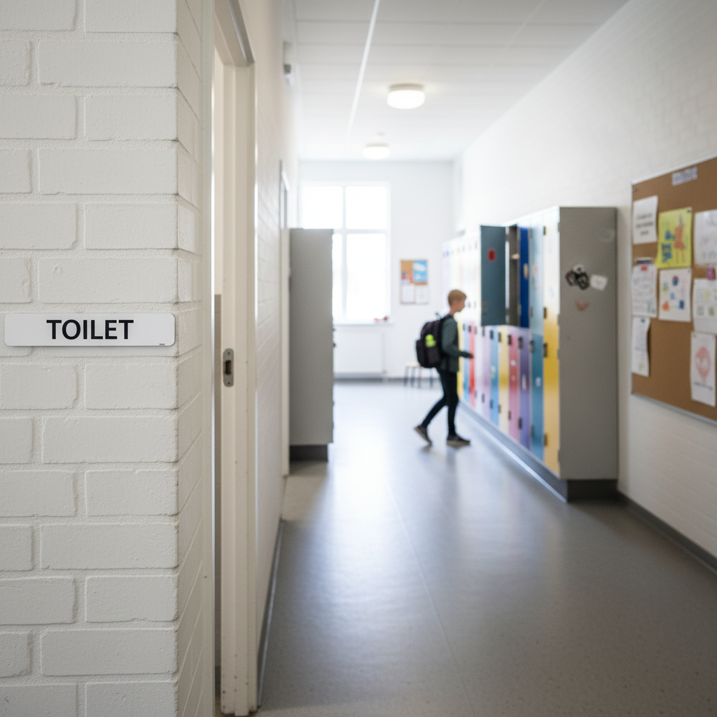 Toilet skilt - Billede 4