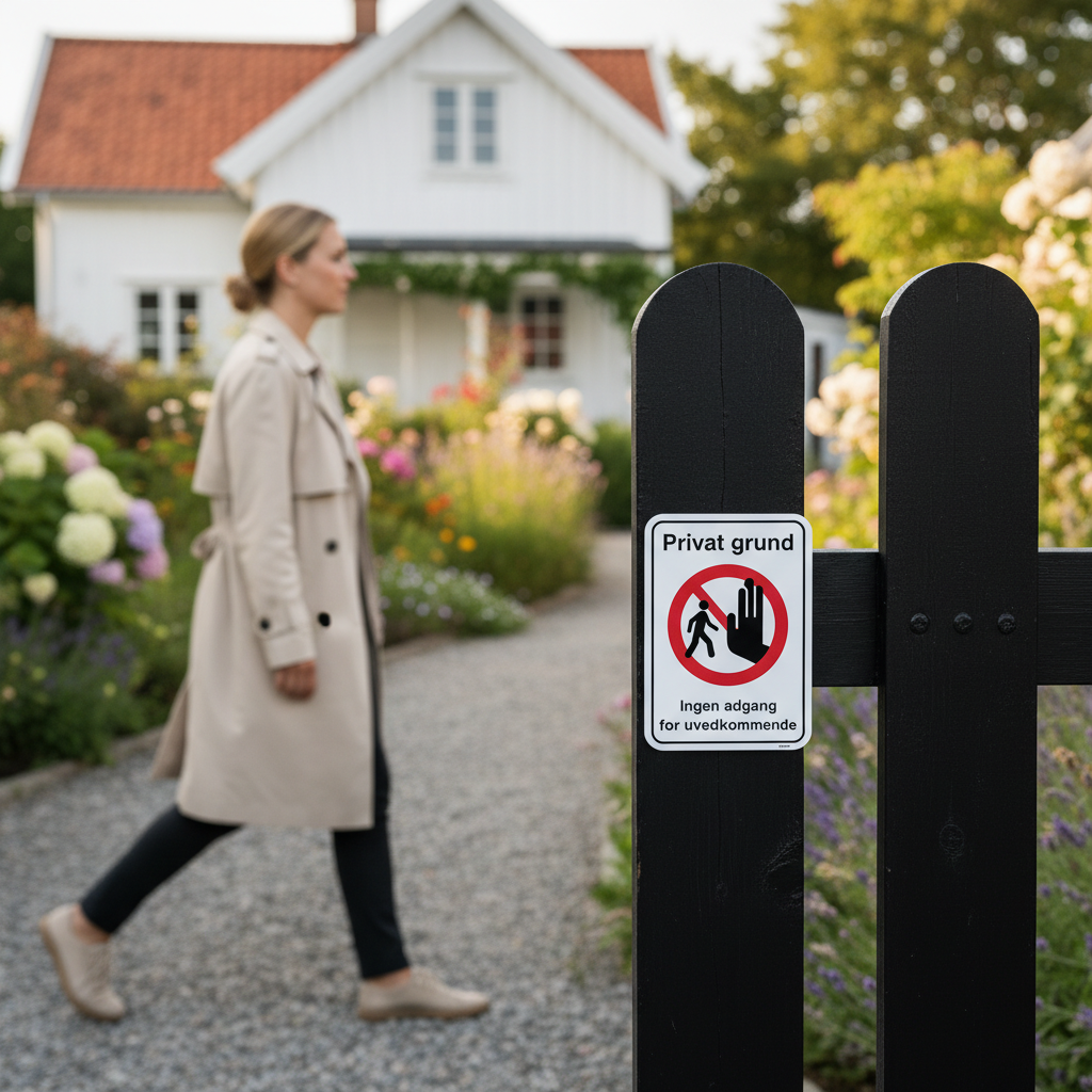 Privat grund Ingen adgang for uvedkommende - Billede 4