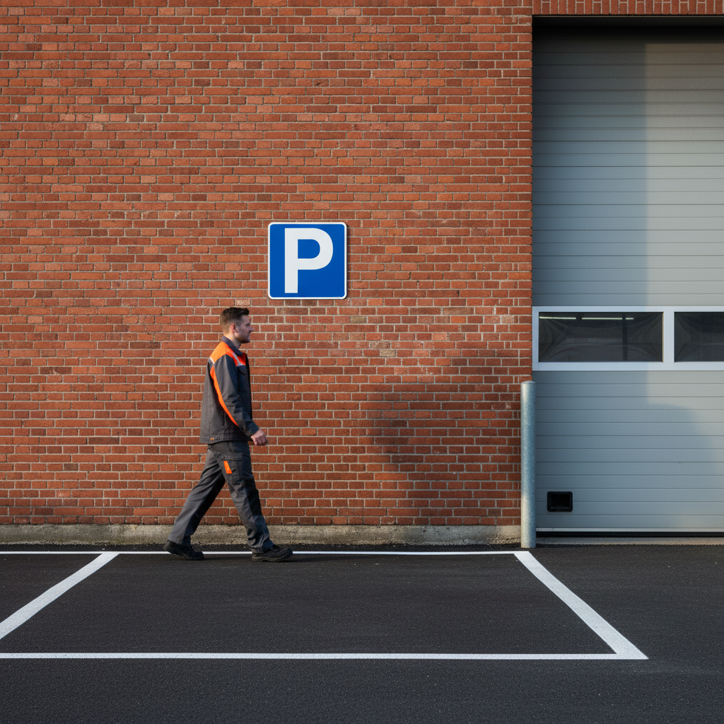 Parkerings skilt P. - Billede 4