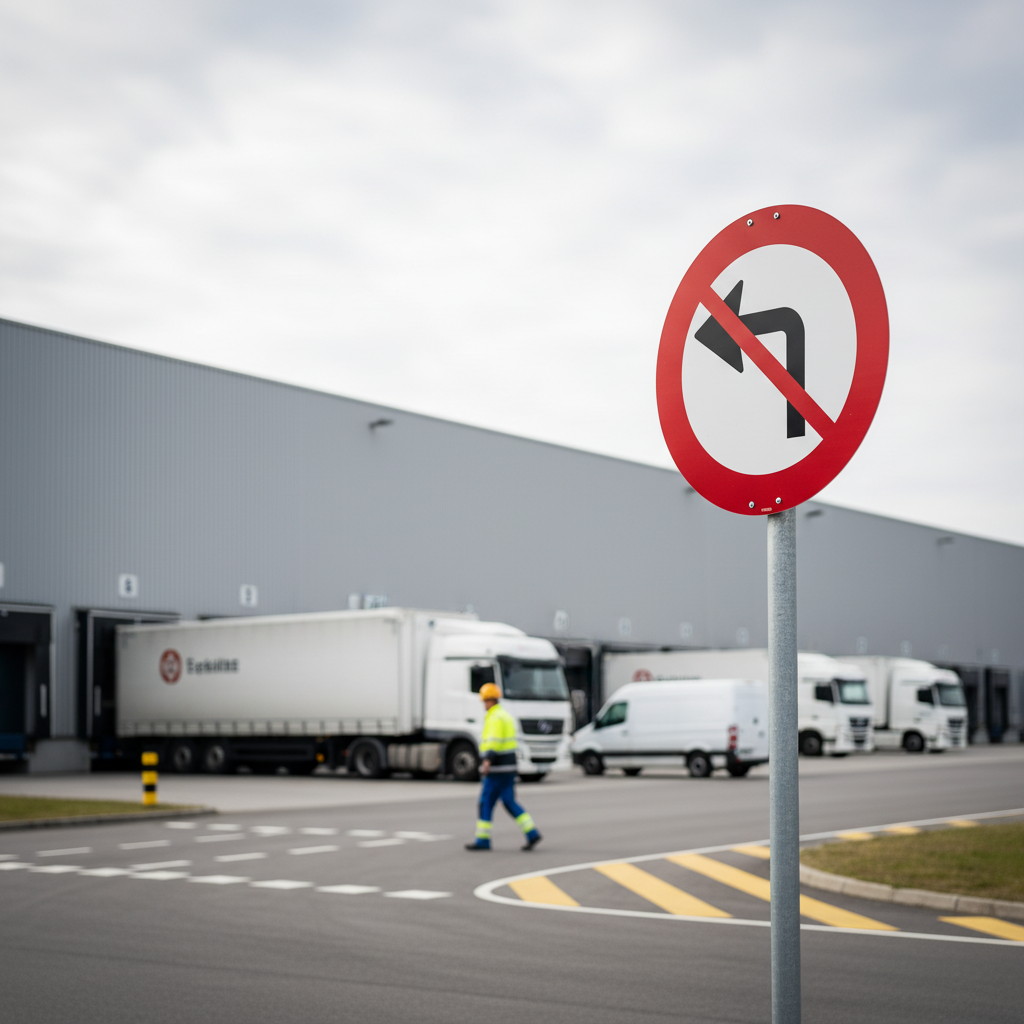 C11,2 - Venstresving forbudt skilt - Billede 4