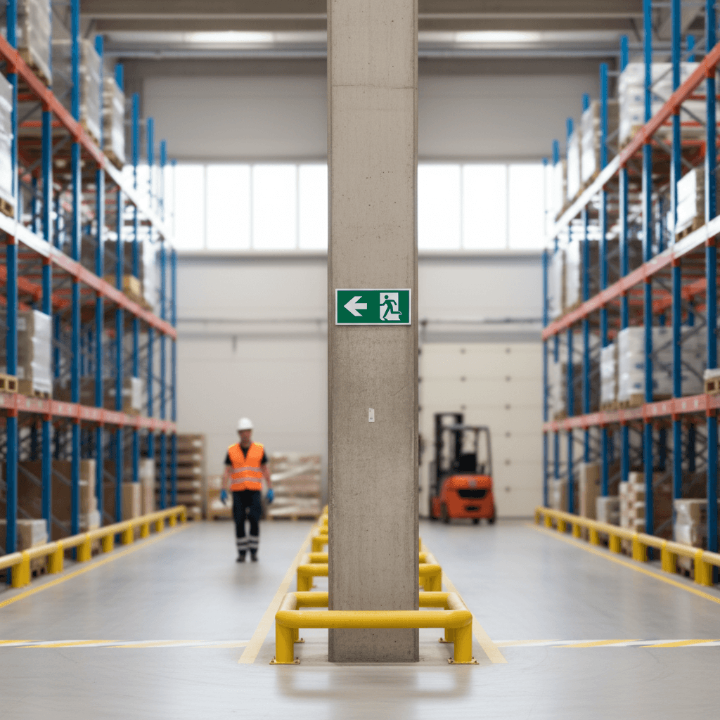 Flugtvej til venstre skilt - Billede 5