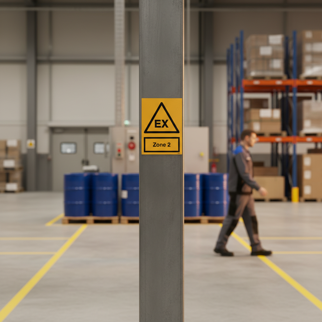 EX Zone skilt - Billede 2