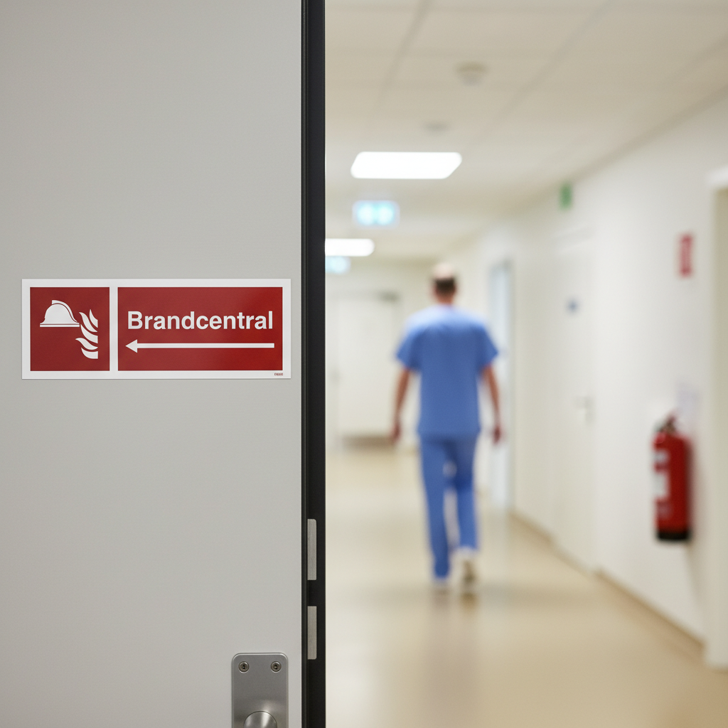 Brandcentral skilt - Billede 4