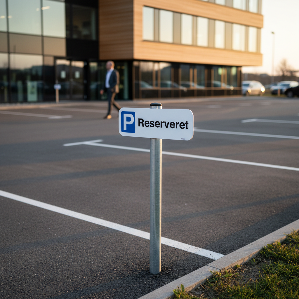 P Reserveret skilt - Billede 5