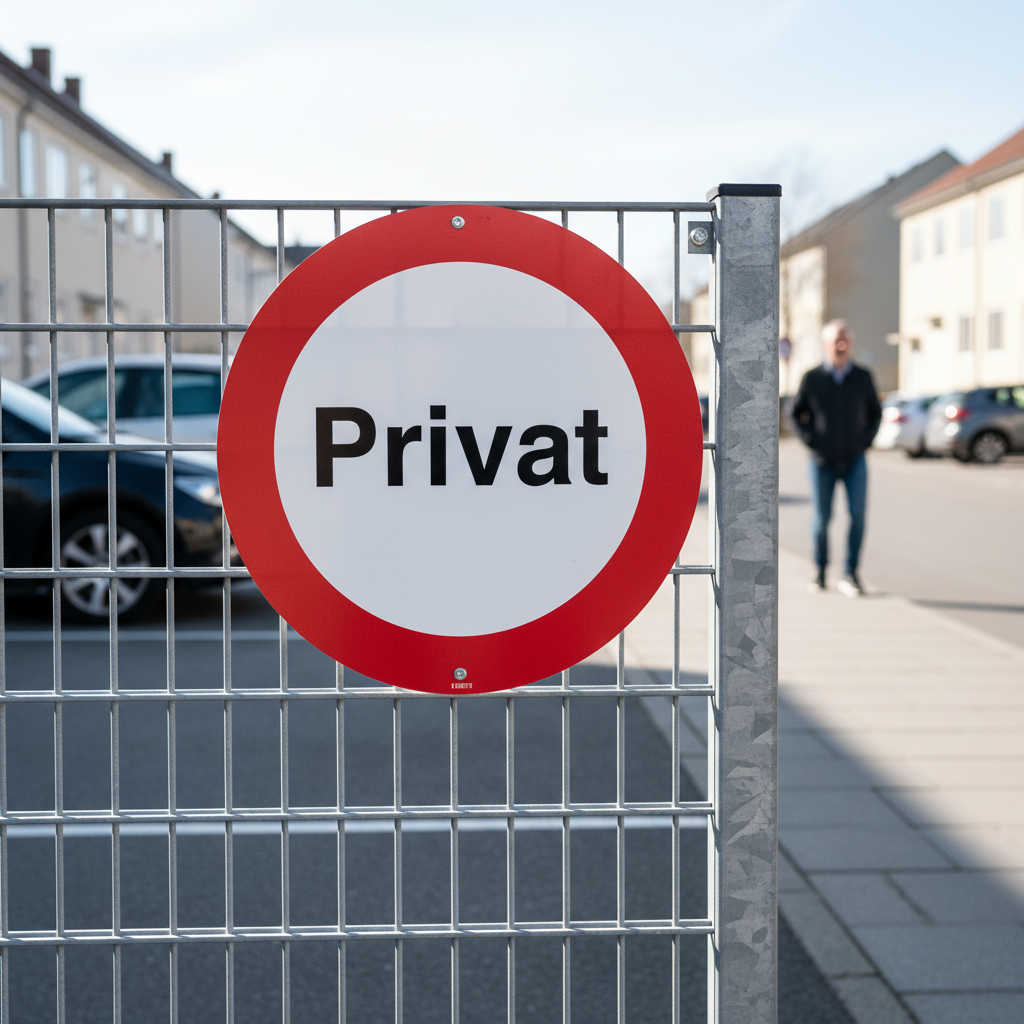 Privat forbudt,  skilt - Billede 2