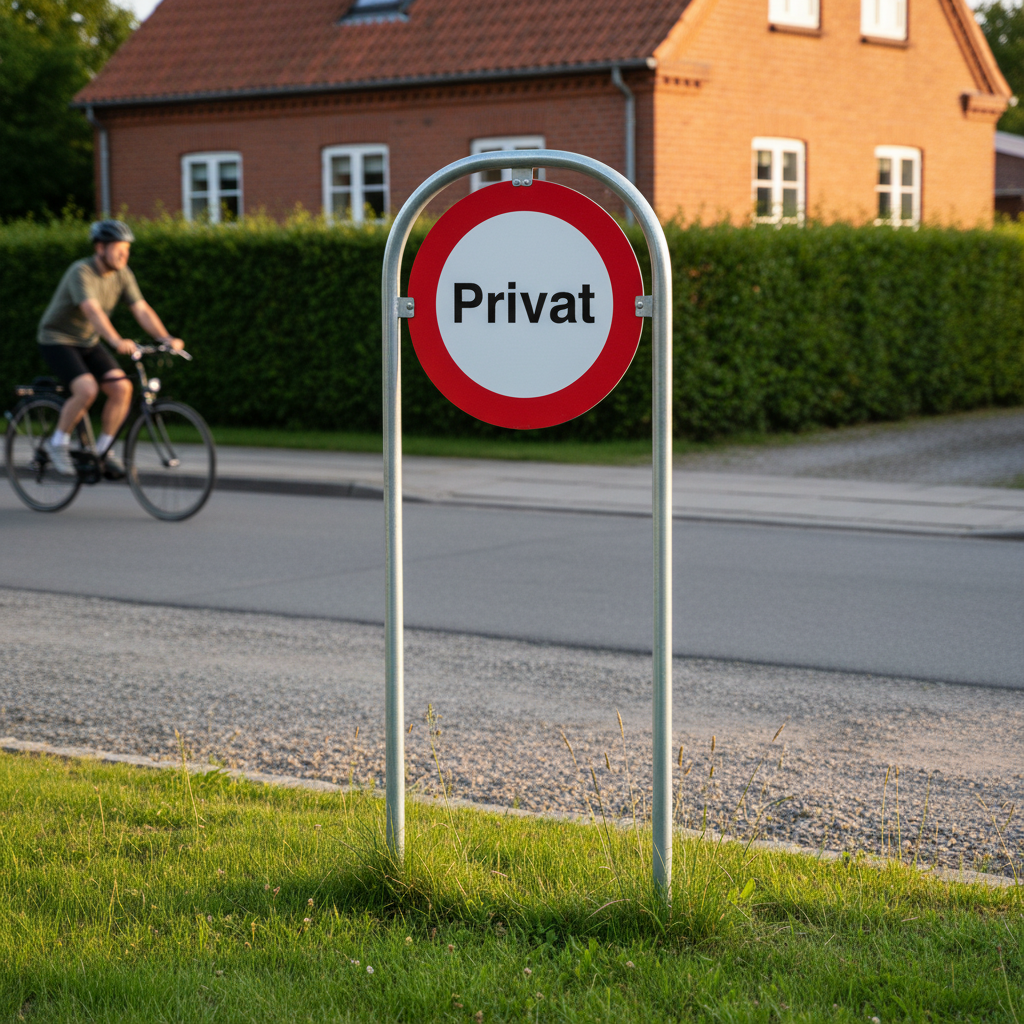Privat forbudt,  skilt - Billede 4