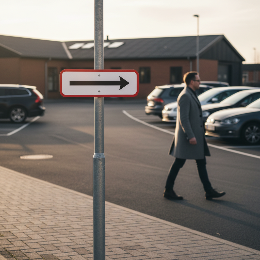 Retnings Pil skilt - Billede 5