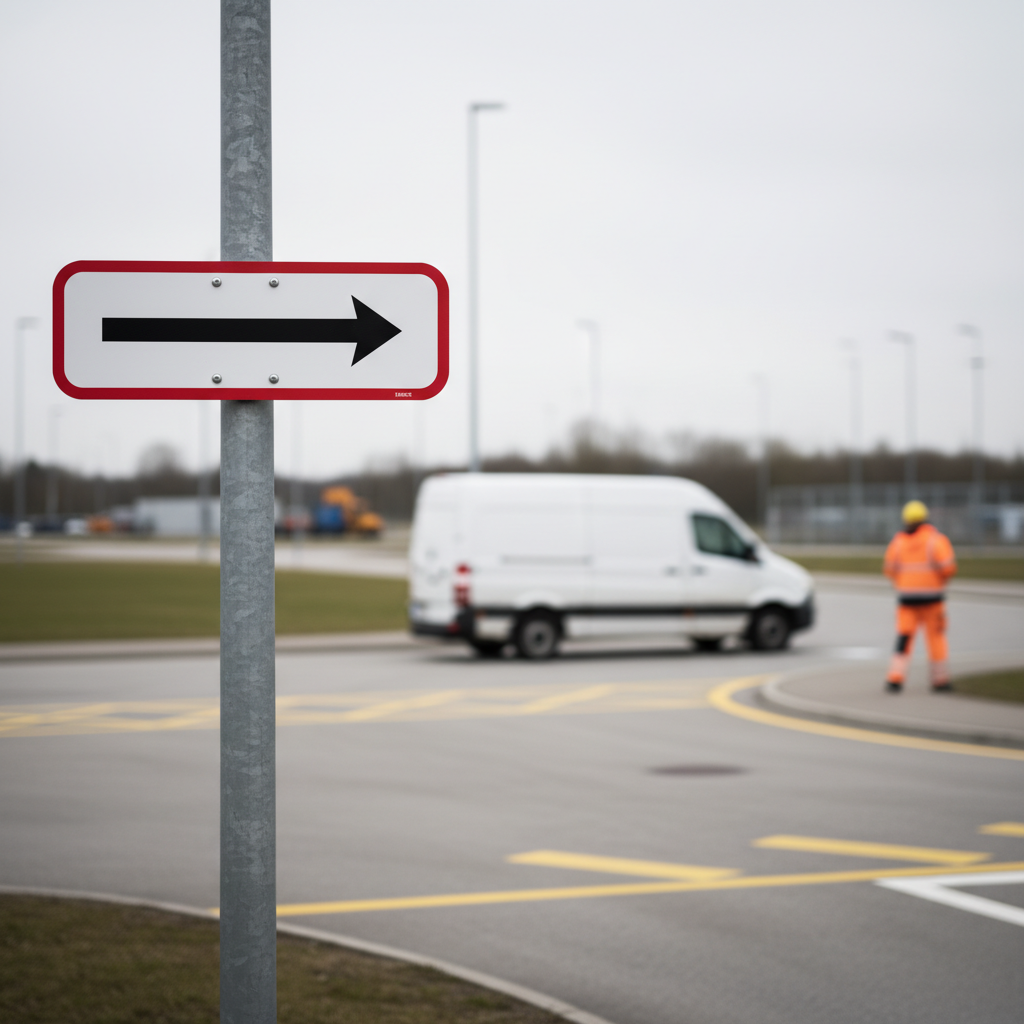 Retnings Pil skilt - Billede 4