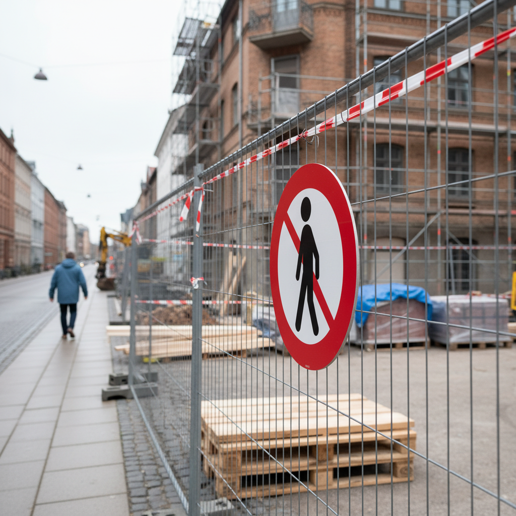 C26,2 - Fodgængere forbudt skilt - Billede 5