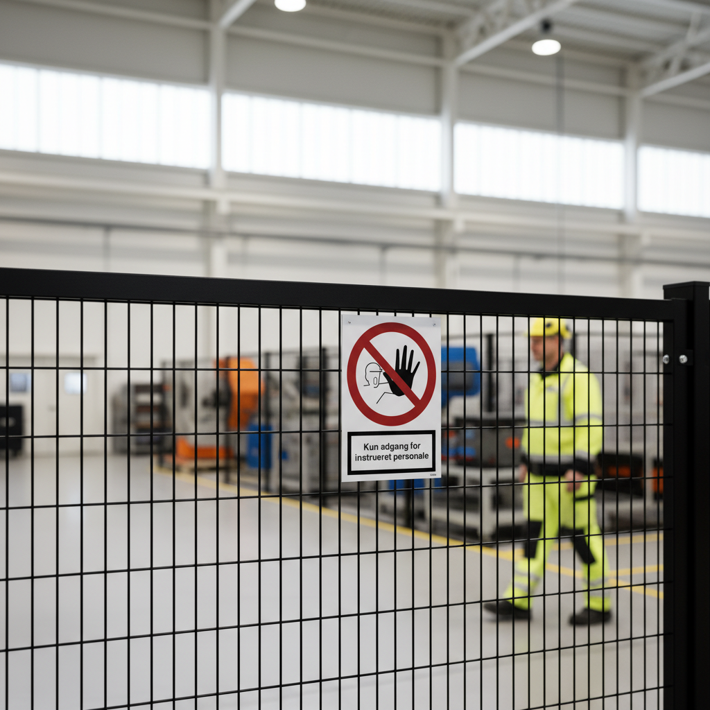 Kun adgang for instrueret personale skilt - Billede 5