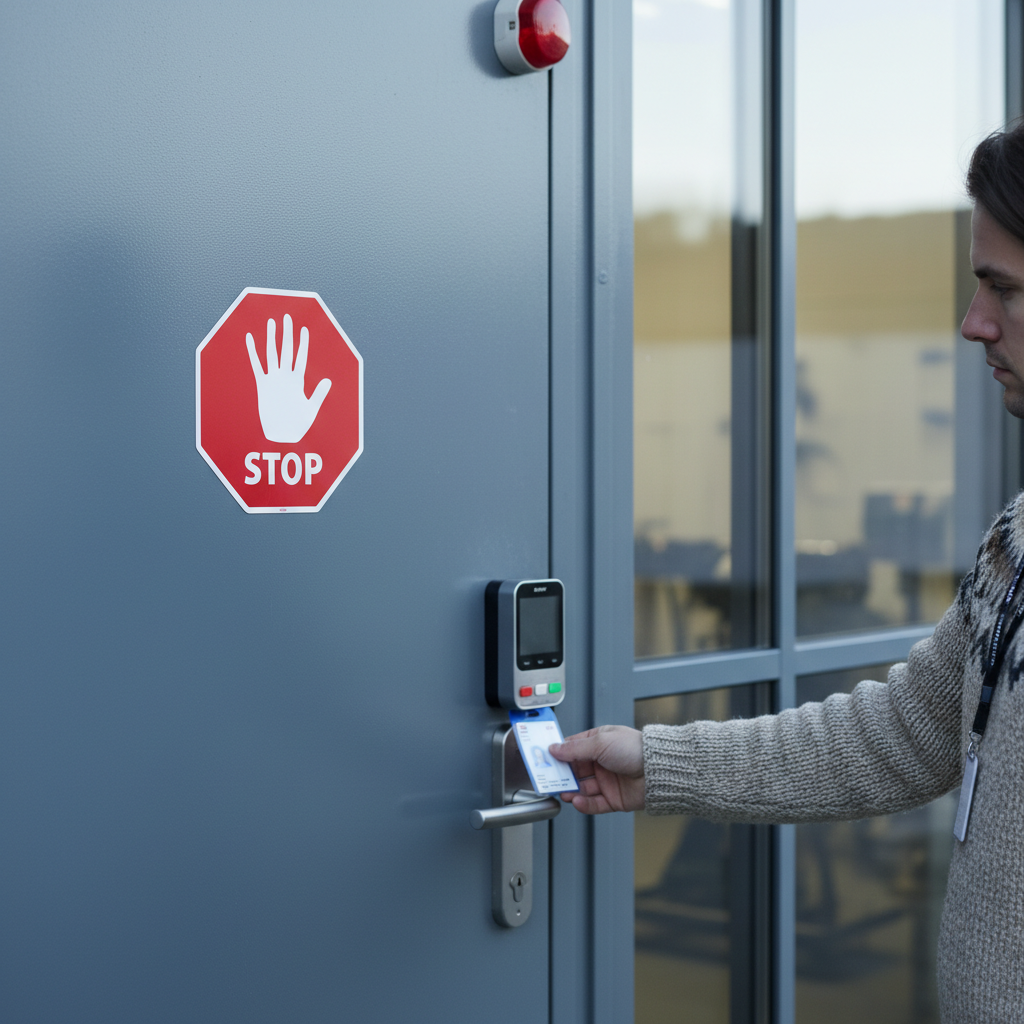 Stop skilte med hånd - Billede 3