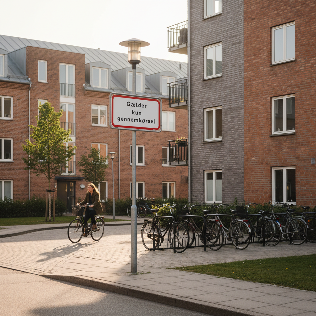 UC20,1 Gælder kun gennemkørsel skilt - Billede 5