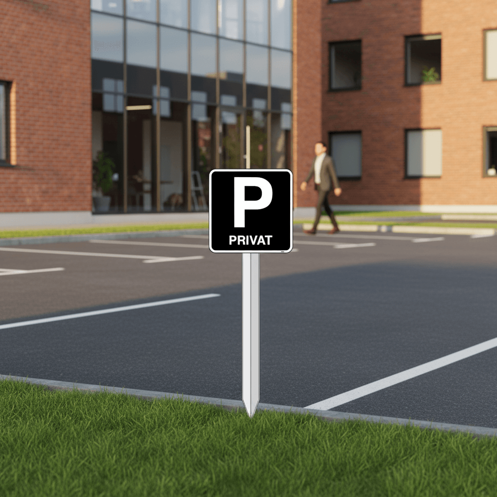 Privat parkeringsskilt - Billede 5
