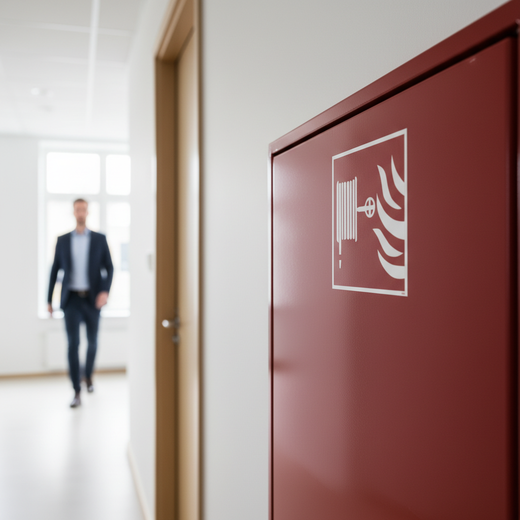 Brandslange ild skilt - Billede 4