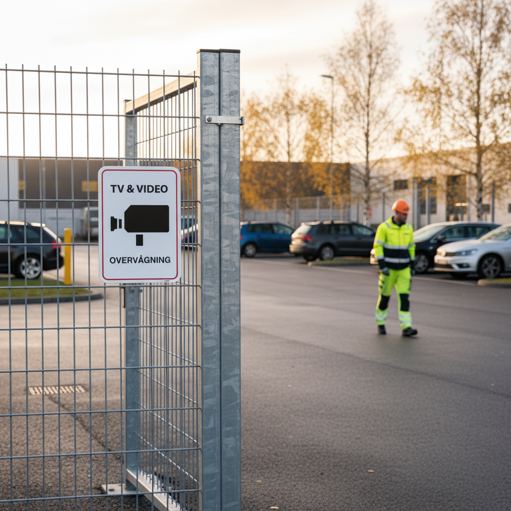 TV&Video overvågning skilt - Billede 3