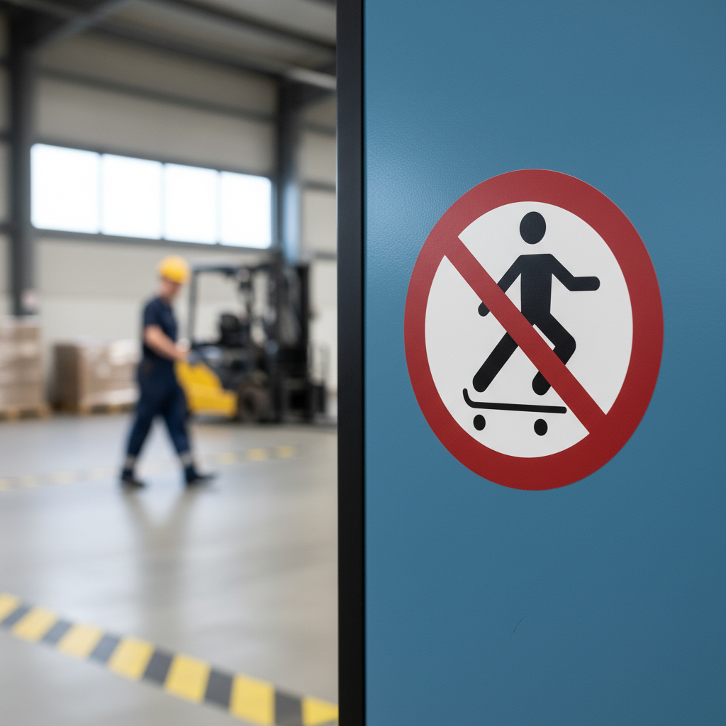 Skating forbudt skilt - Billede 4