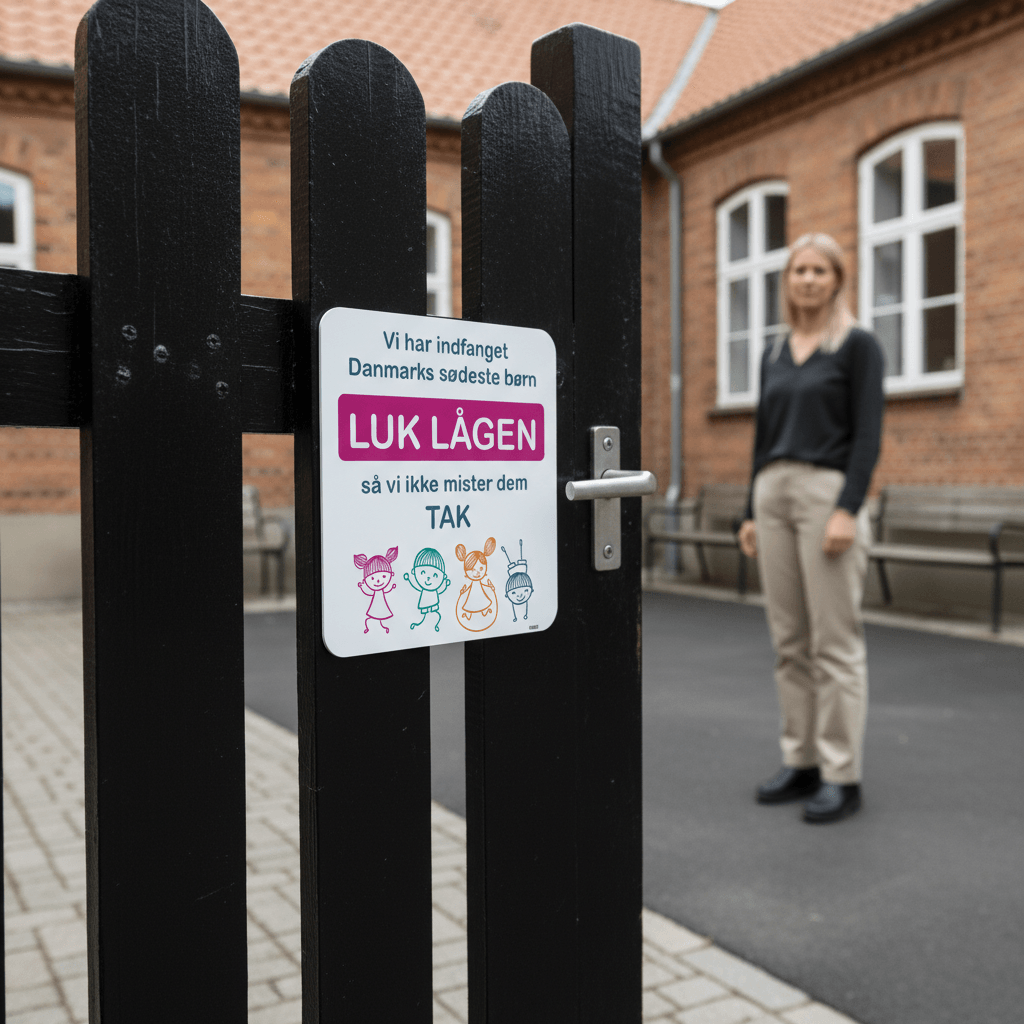 Vi har indfanget Danmarks sødeste børn Luk lågen så vi ikke mister dem Tak - Billede 4