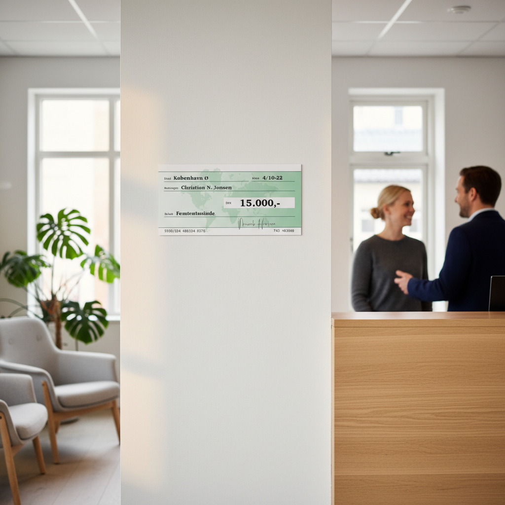 Check bank grøn - Billede 3