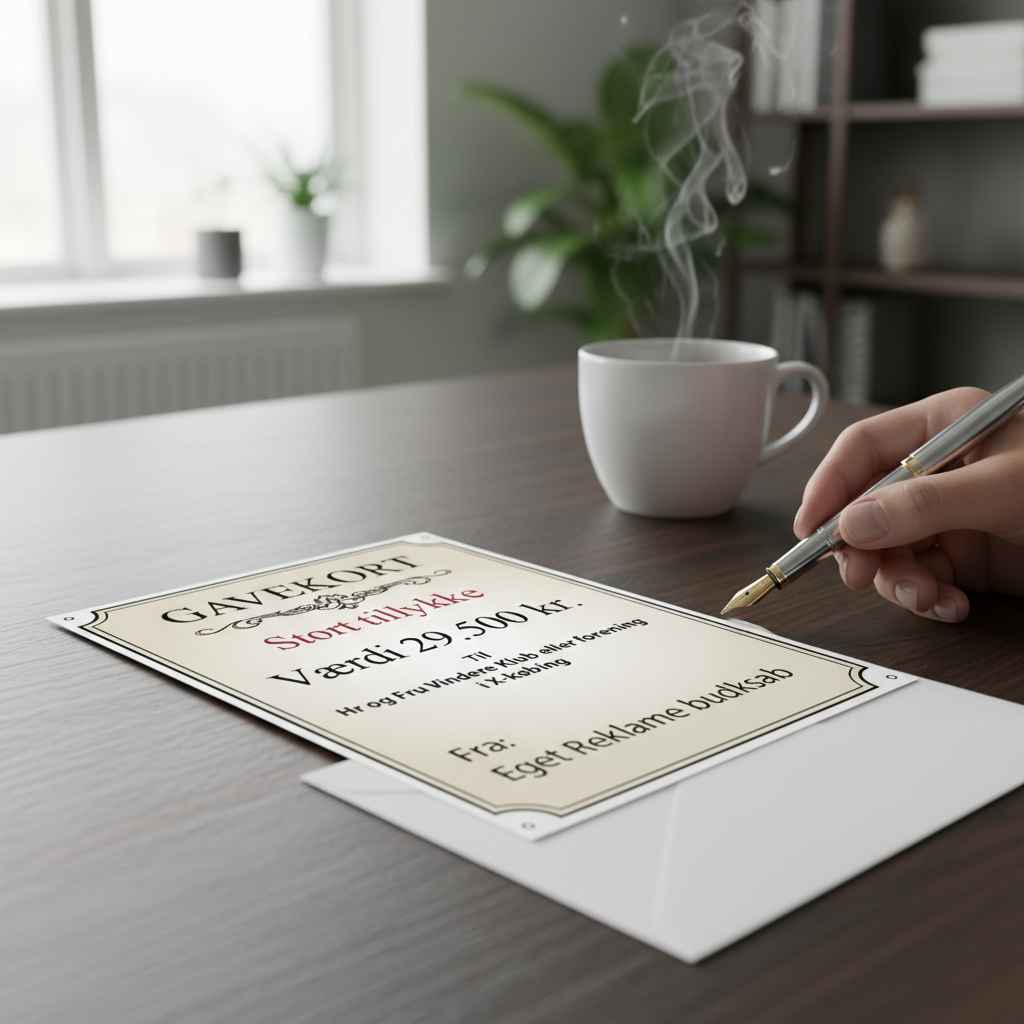 Stort Gavekort - Billede 3