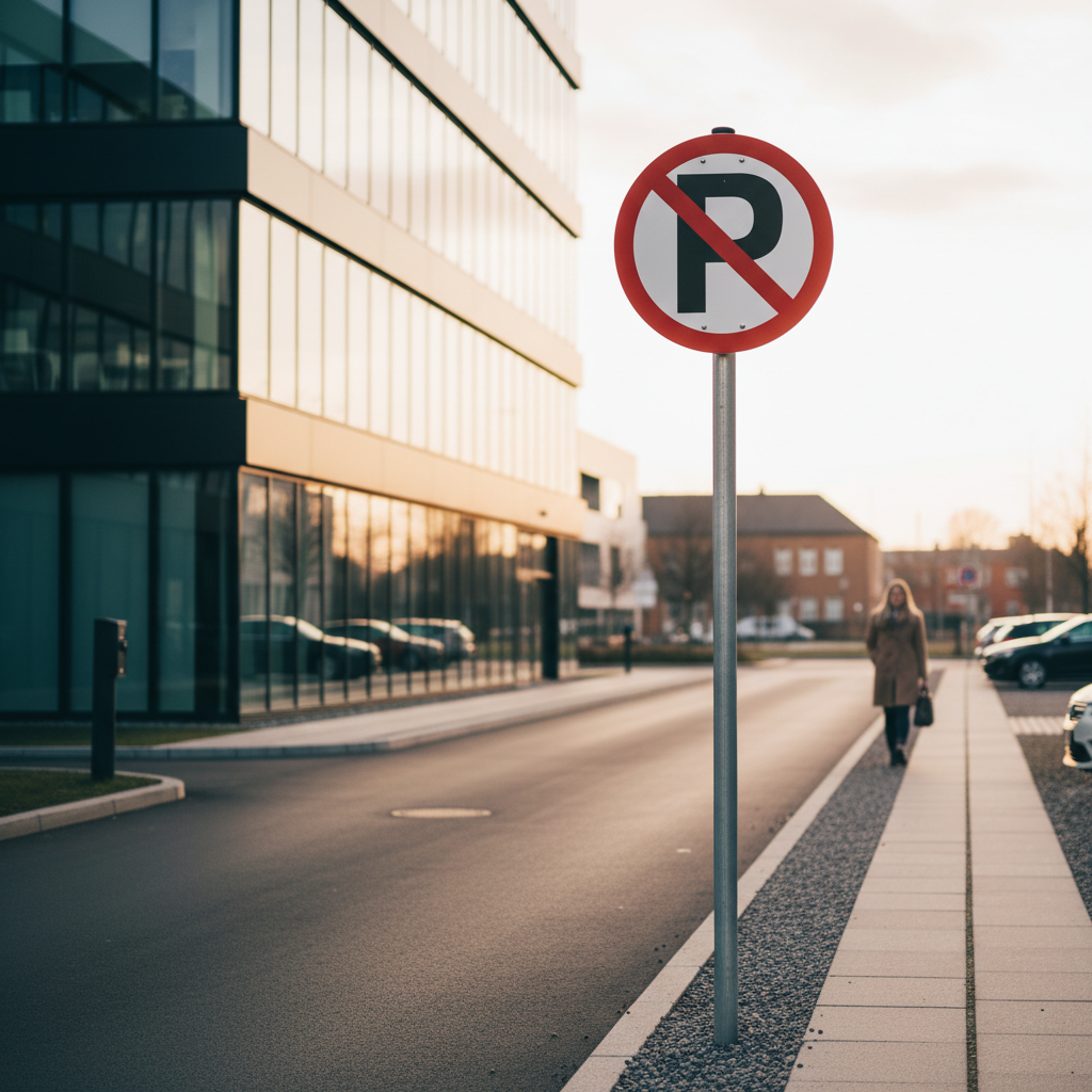 P Parkering forbudt skilt - Billede 2