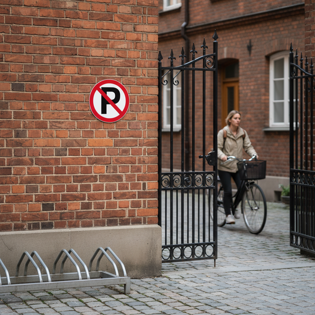 P Parkering forbudt skilt - Billede 3