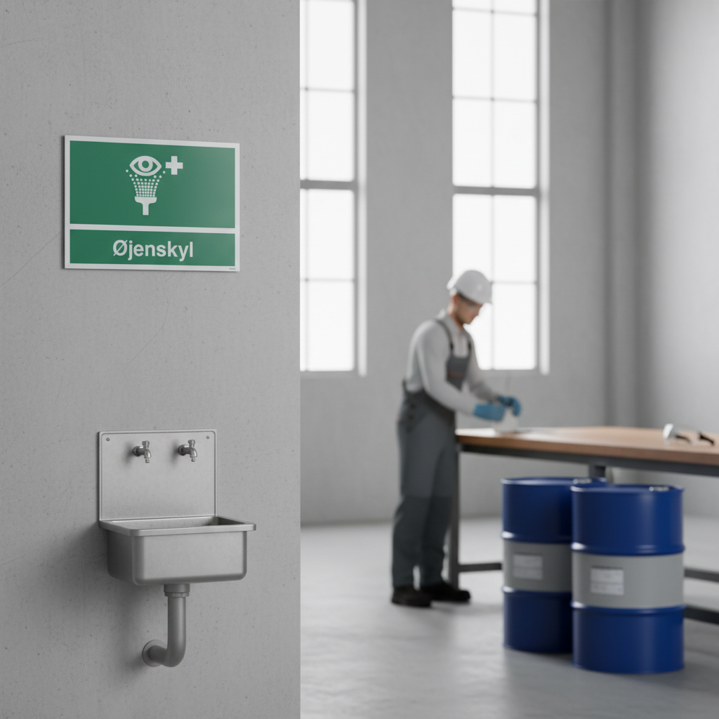 Øjenskyl skilt - Billede 4