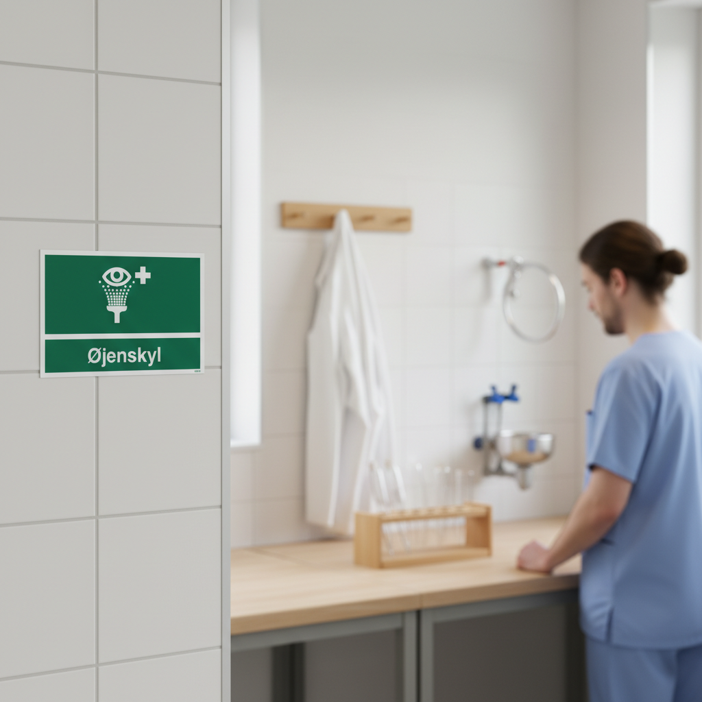 Øjenskyl skilt - Billede 5