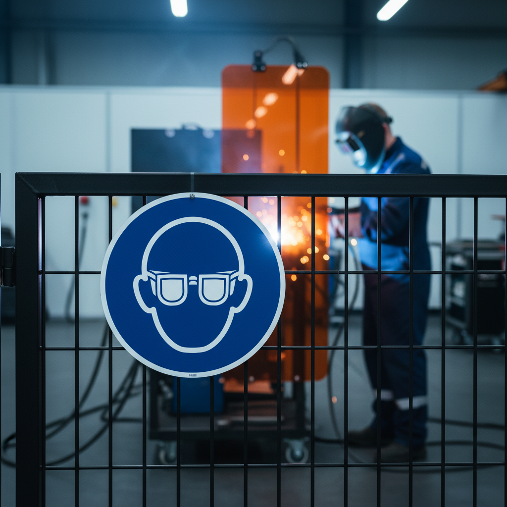 M004 Øjenværn påbudt skilt - Billede 3