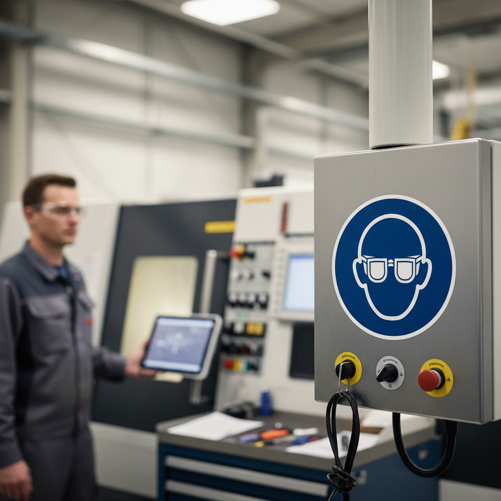 M004 Øjenværn påbudt skilt - Billede 2