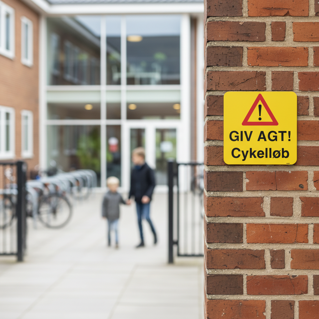 Giv agt! Cykelløb skilt - Billede 4