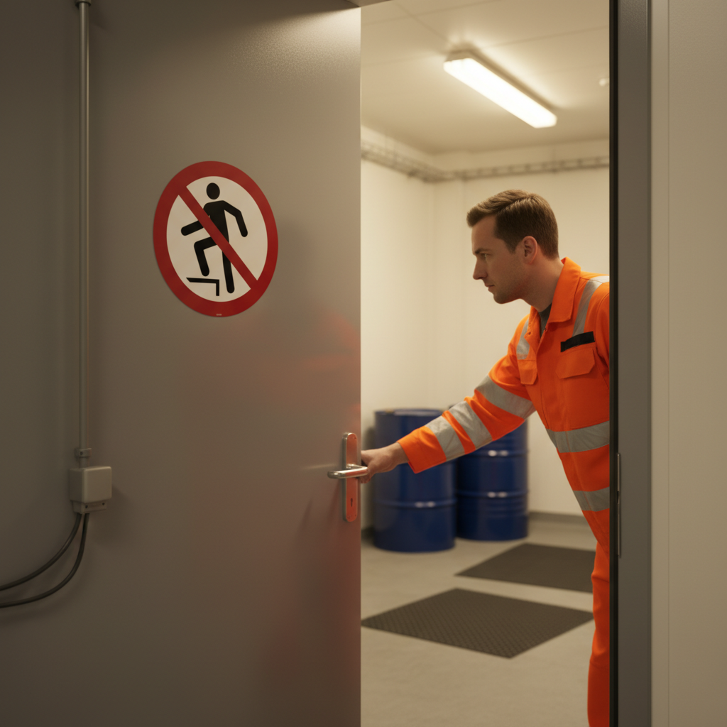 Betræd ikke overfladen skilt ISO P019 - Billede 3