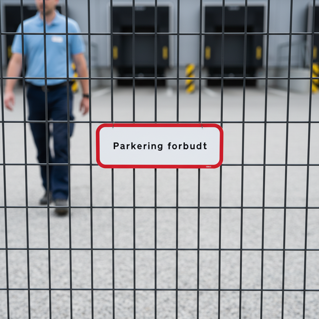 Parkering forbudt skilt - Billede 9