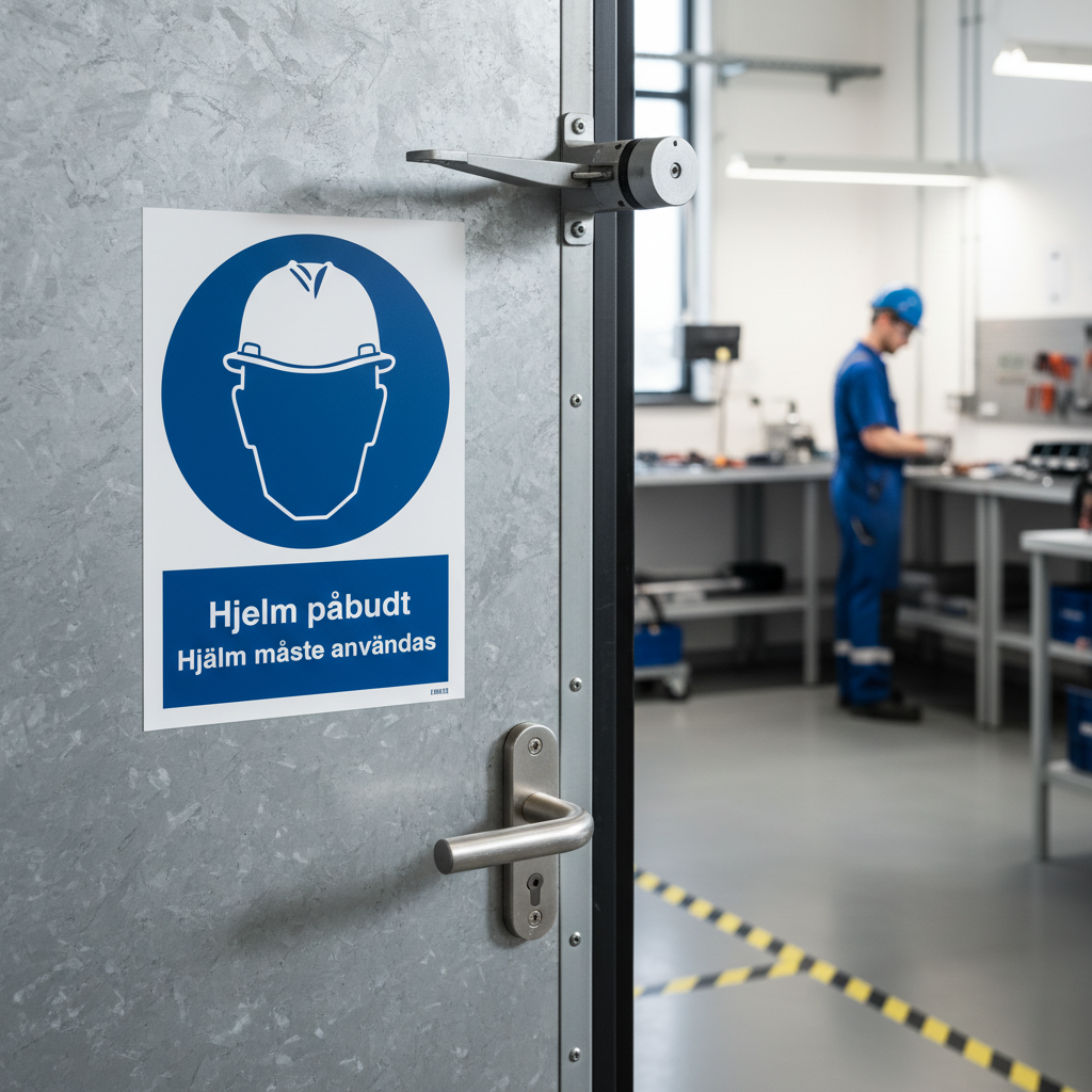 Hjelm påbudt - Hjelm skal bæres skilt - Billede 3