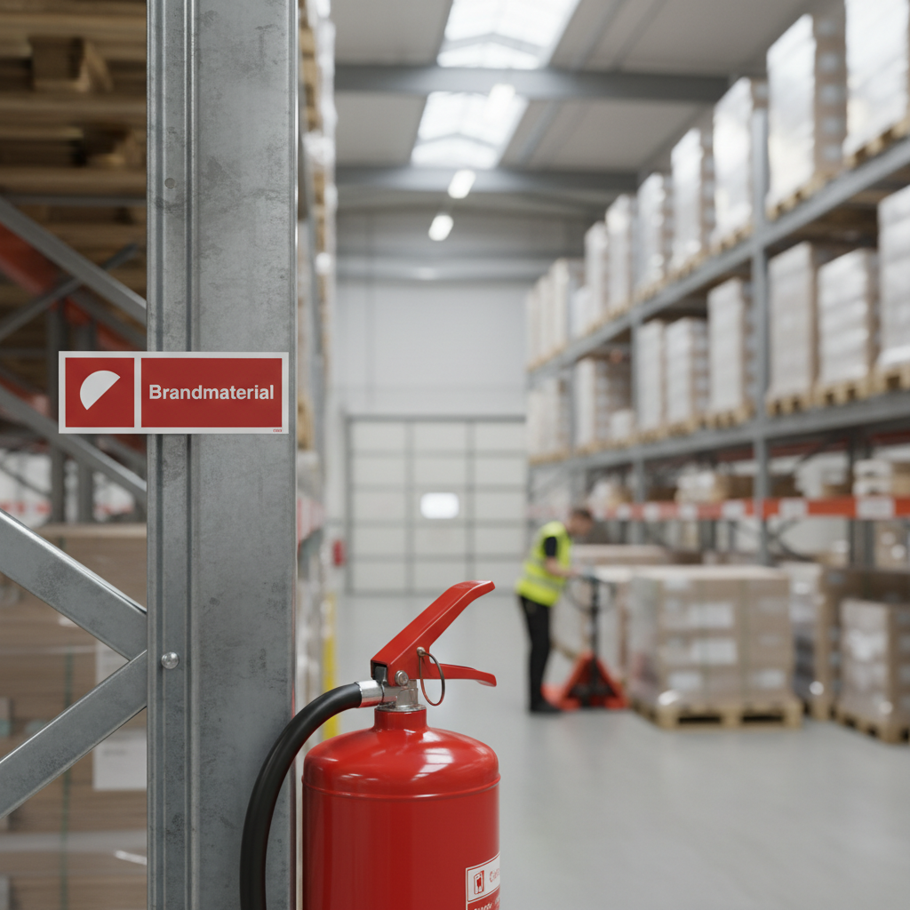 Brandmateriale skilt - Billede 2