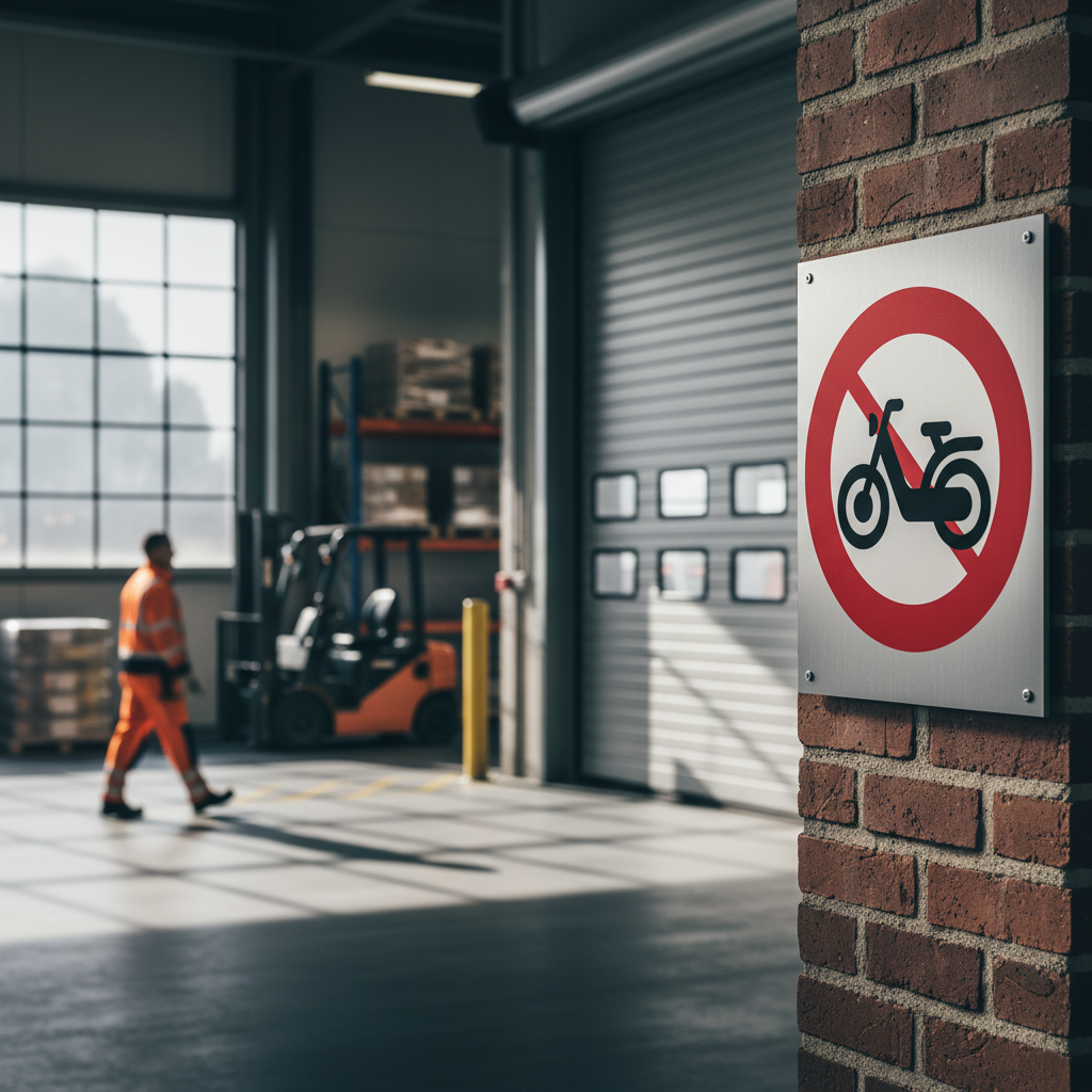 C25,2 - Lille knallert forbudt skilt - Billede 4