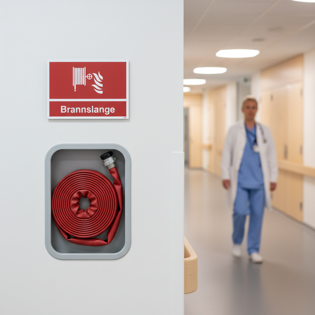 Brandslange Brandskilt - Billede 5