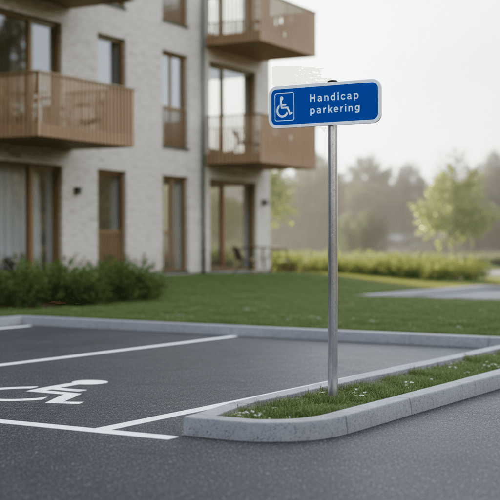 Handicap Parkering skilt - Billede 5