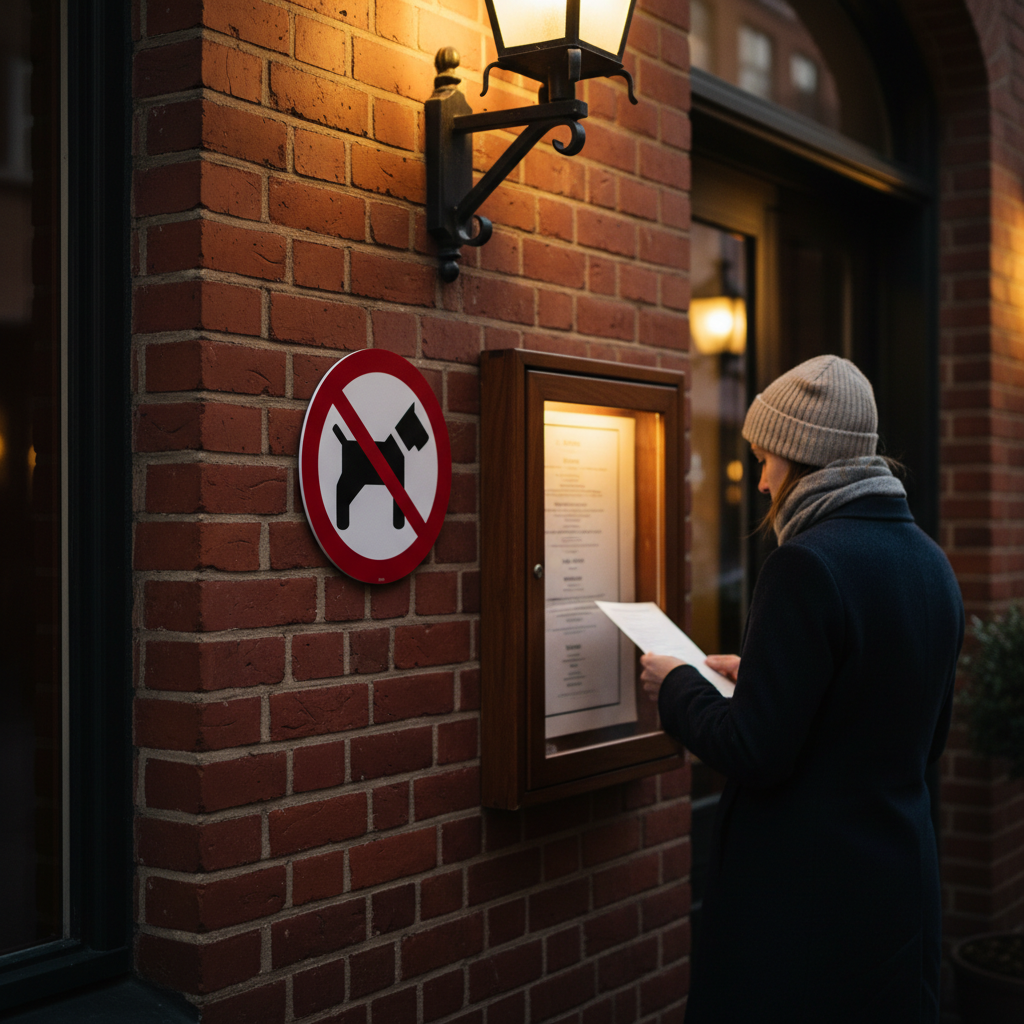 Hund forbud skilt - Billede 4