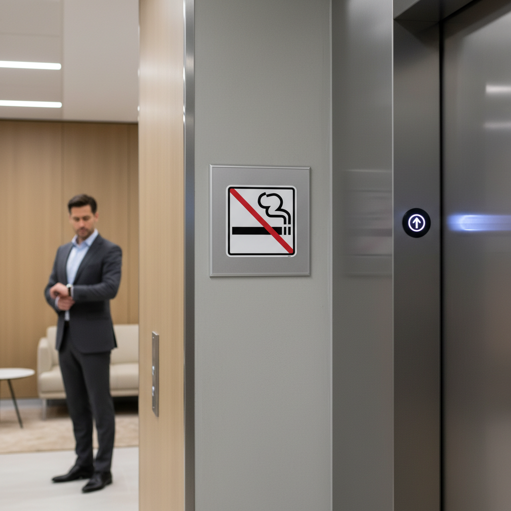 Ryge skilt - piktogram - Billede 2