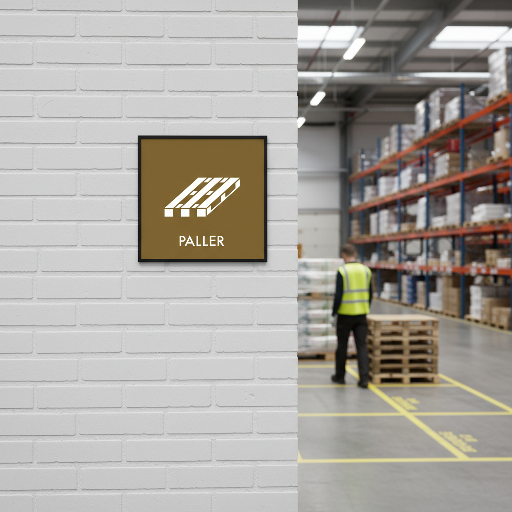 Paller affald skilt - Dansk Affaldssortering - Billede 4