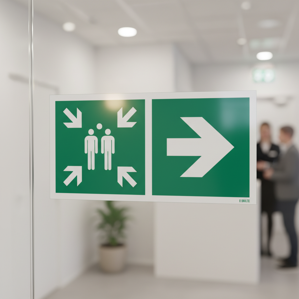 Samlingspunkt til højre skilt - Billede 4