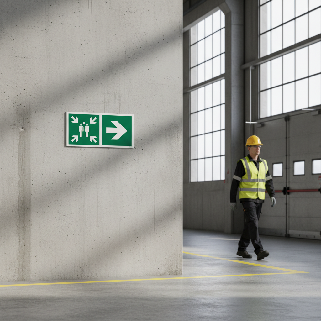 Samlingspunkt til højre skilt - Billede 2