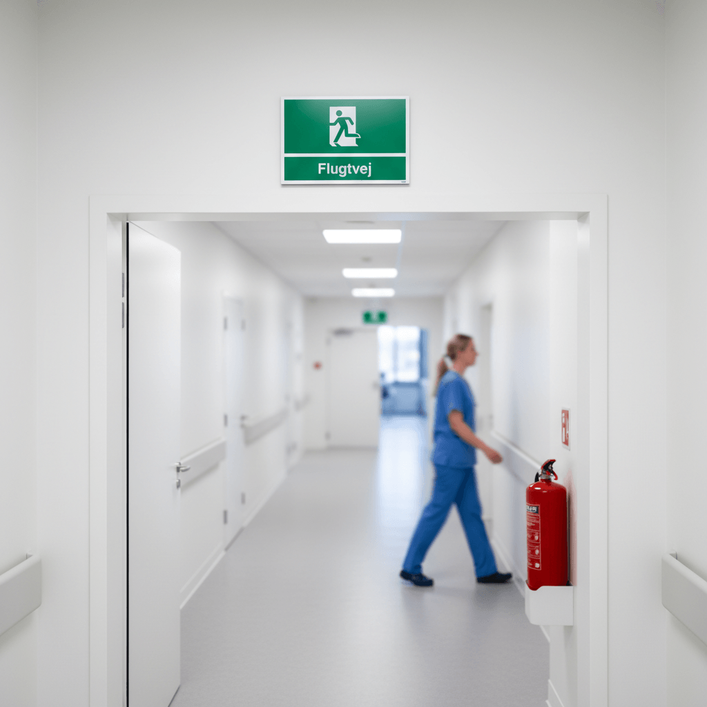 Flugtvej mod højre Skilt - Billede 4