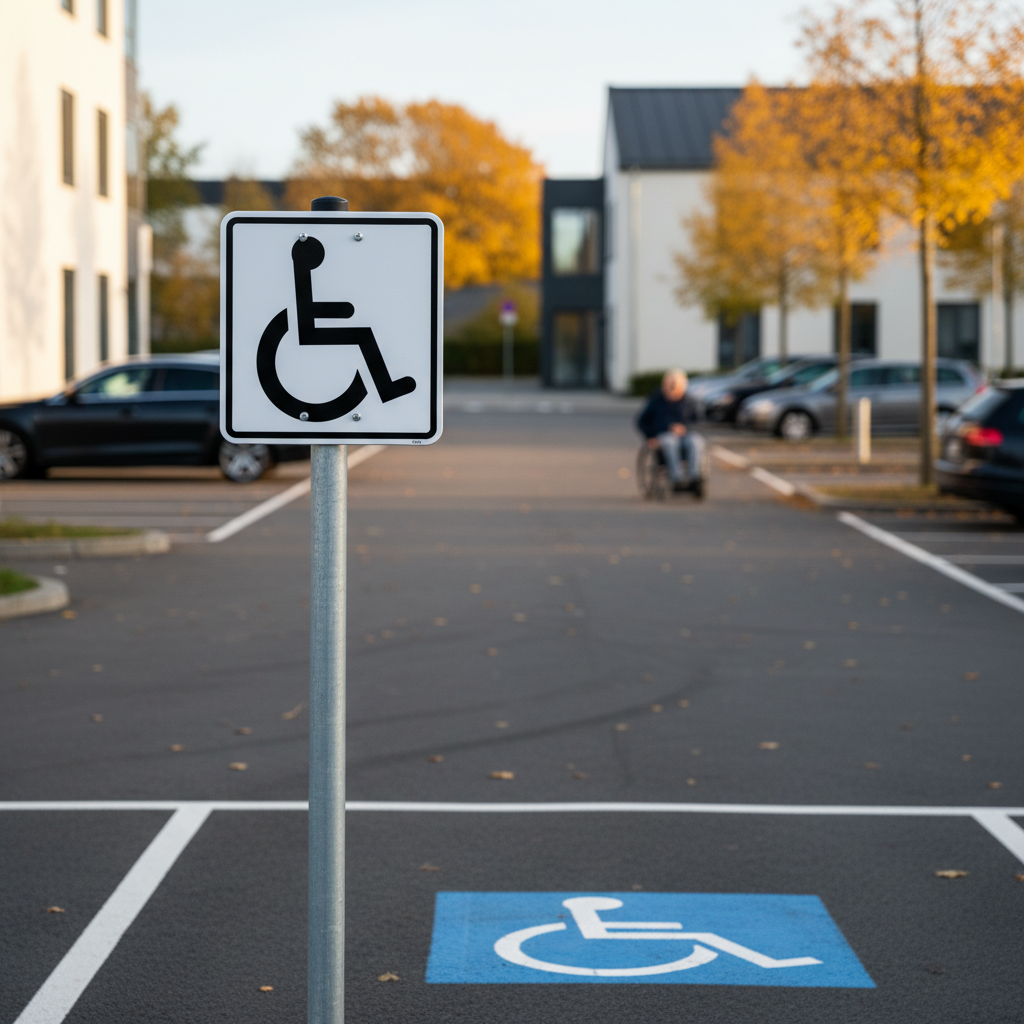 Handicap Piktogram skilt - Billede 5