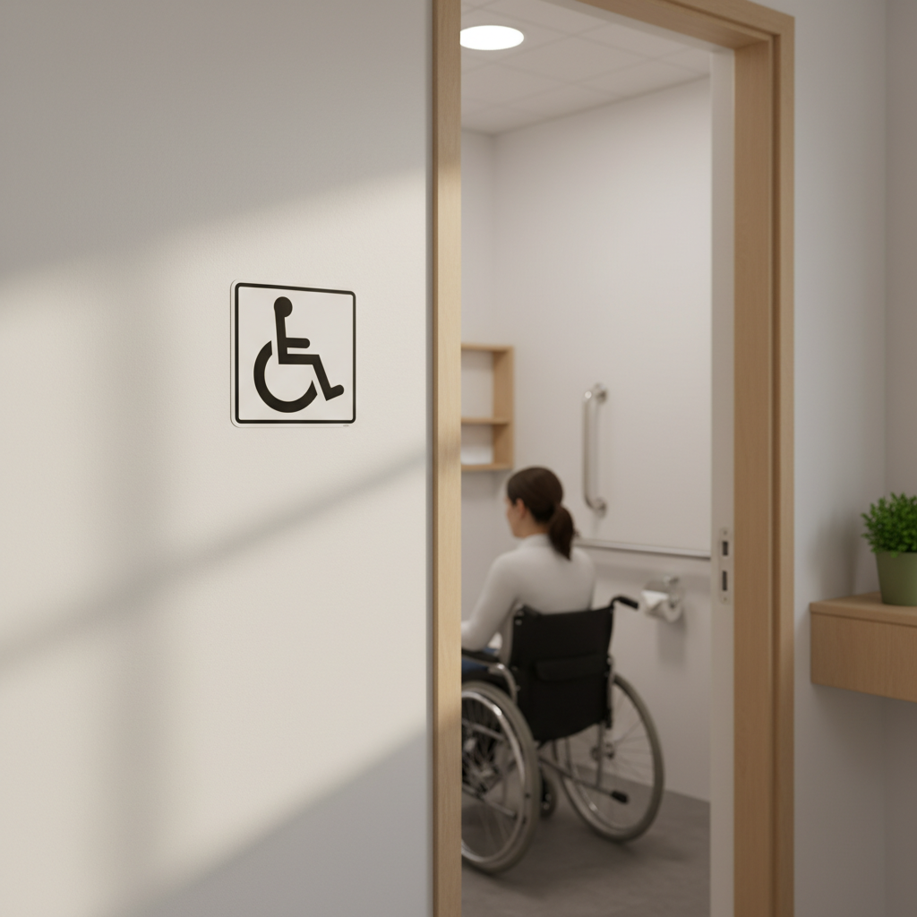 Handicap Piktogram skilt - Billede 3