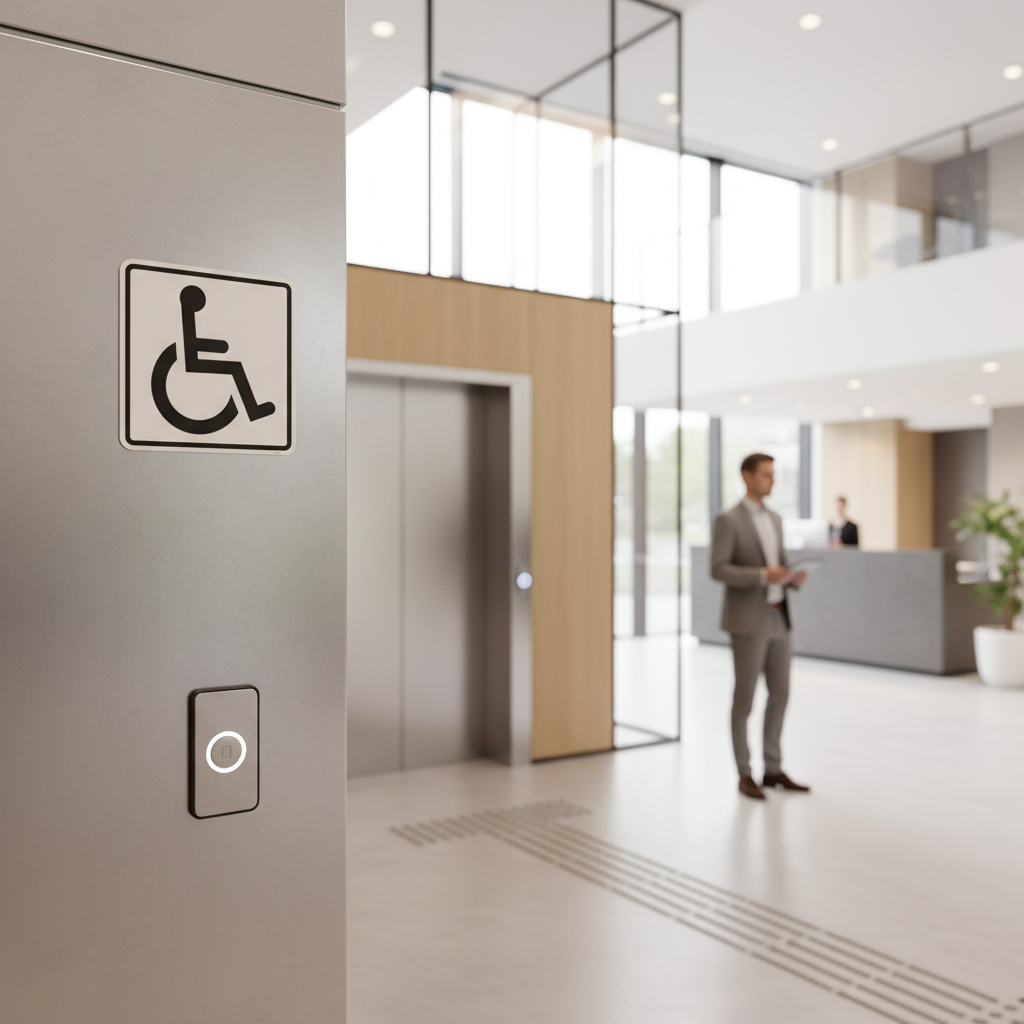 Handicap Piktogram skilt - Billede 4