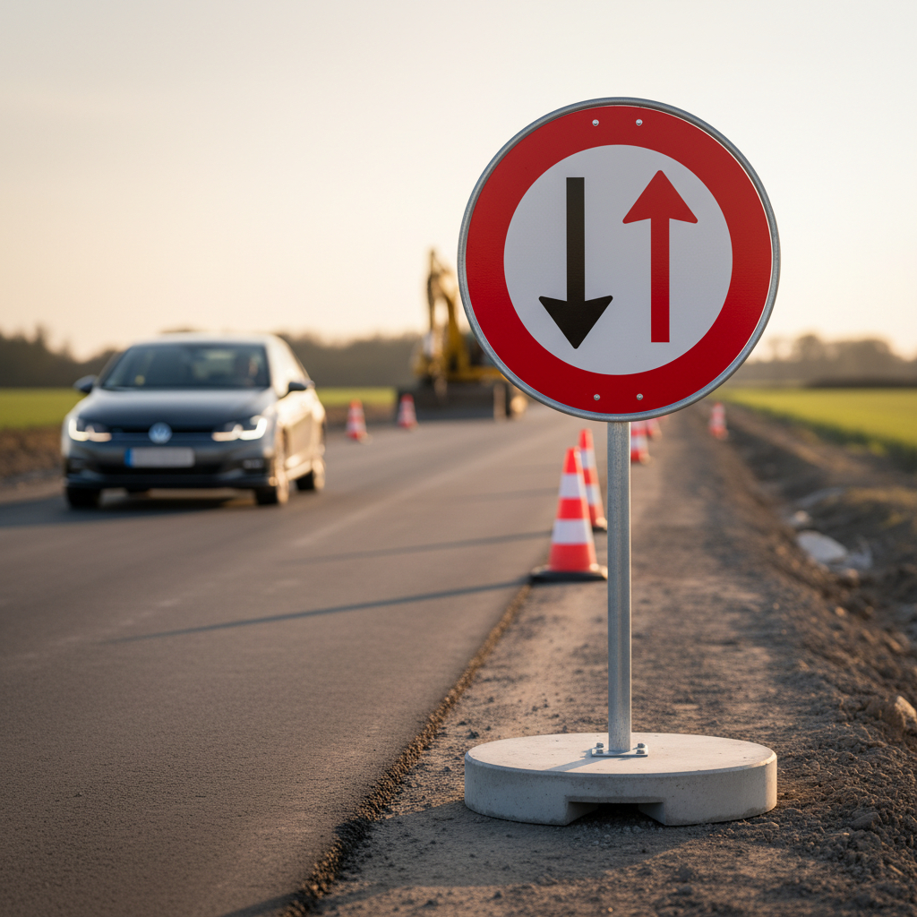 B18 Vigepligtstavle skilt - Billede 2