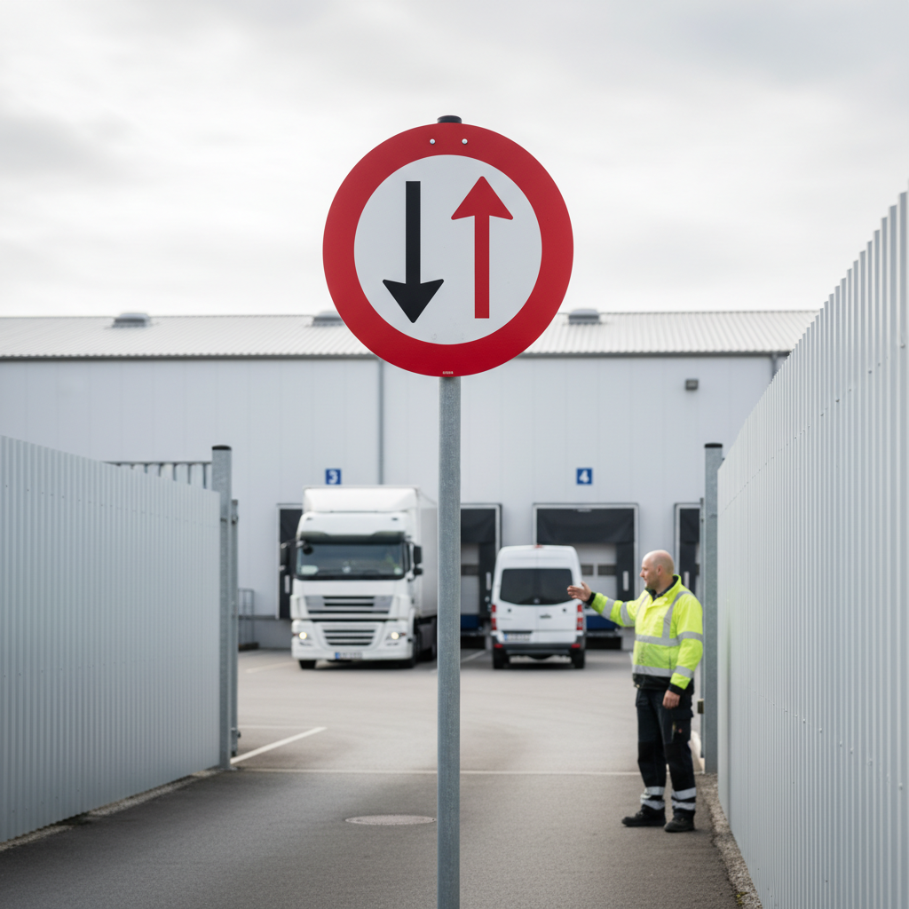 B18 Vigepligtstavle skilt - Billede 3