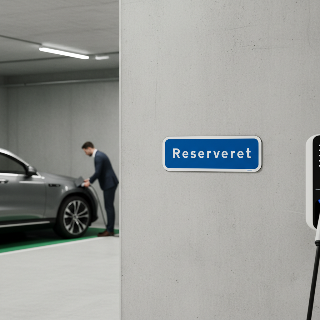 Reserveret skilt - Billede 3